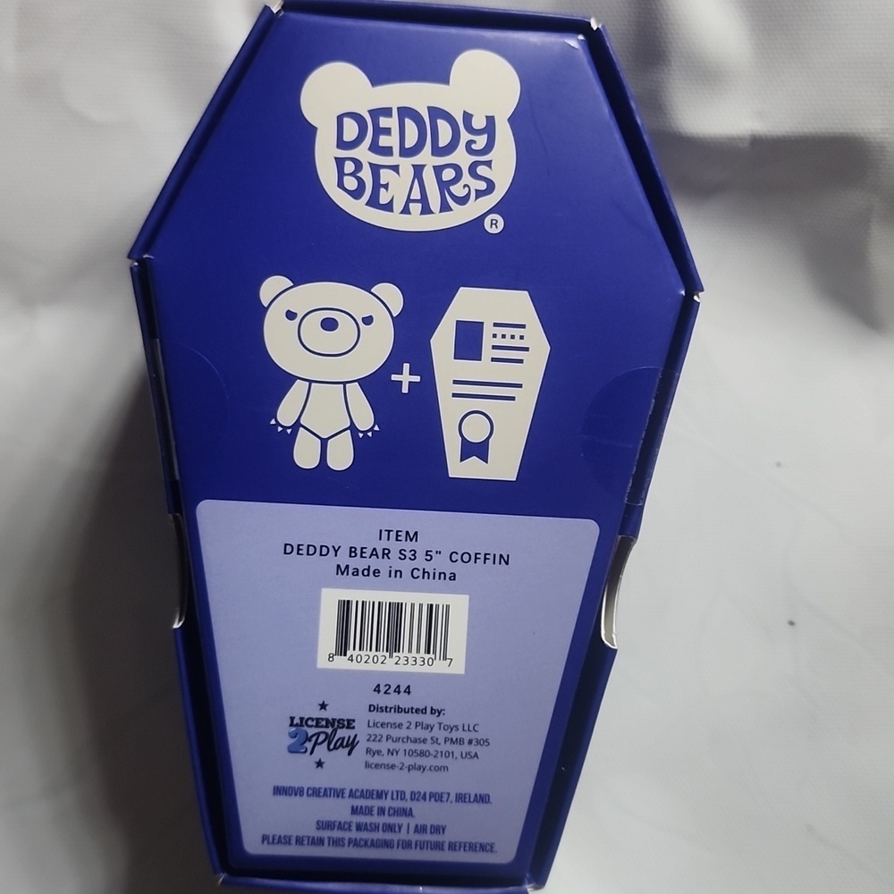 Authentic Series 3 Dr Beargrave By Deddy Bears. New In Unopened Box - Picture 2 of 2